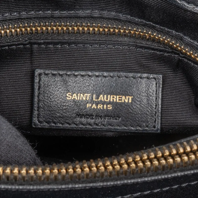 Saint Laurent Quilted Leather Loulou Medium Crossbody Bag
