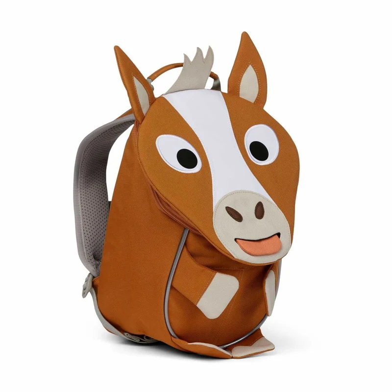 Kindergartenrucksack Kleiner Freund 4 Liter Pferd Braun