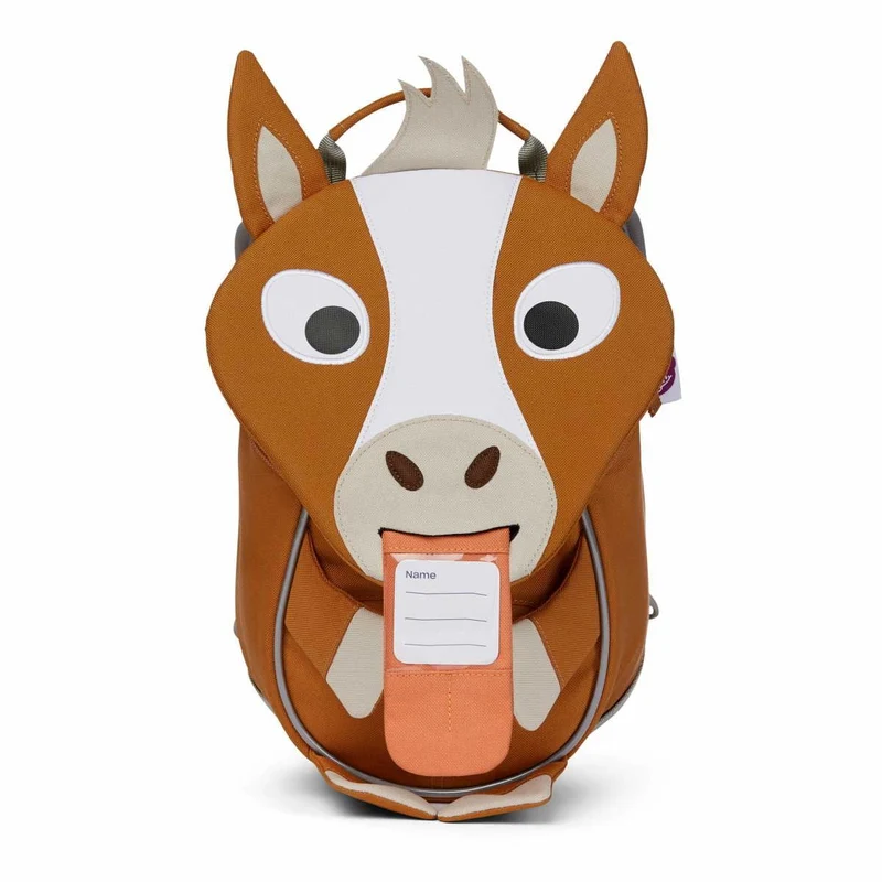 Kindergartenrucksack Kleiner Freund 4 Liter Pferd Braun