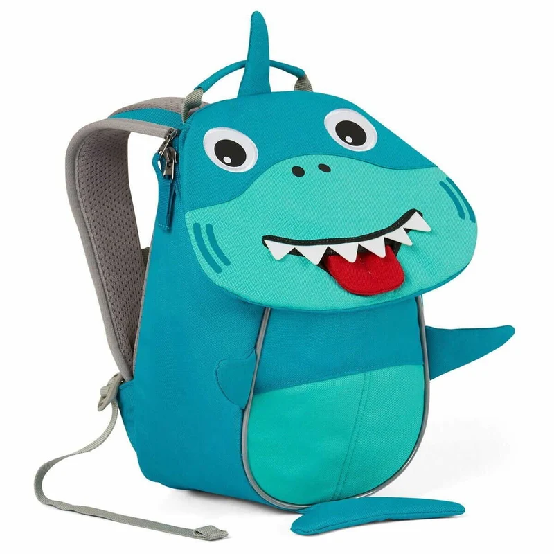 Kindergartenrucksack Kleiner Freund 4 Liter Hai Petrol