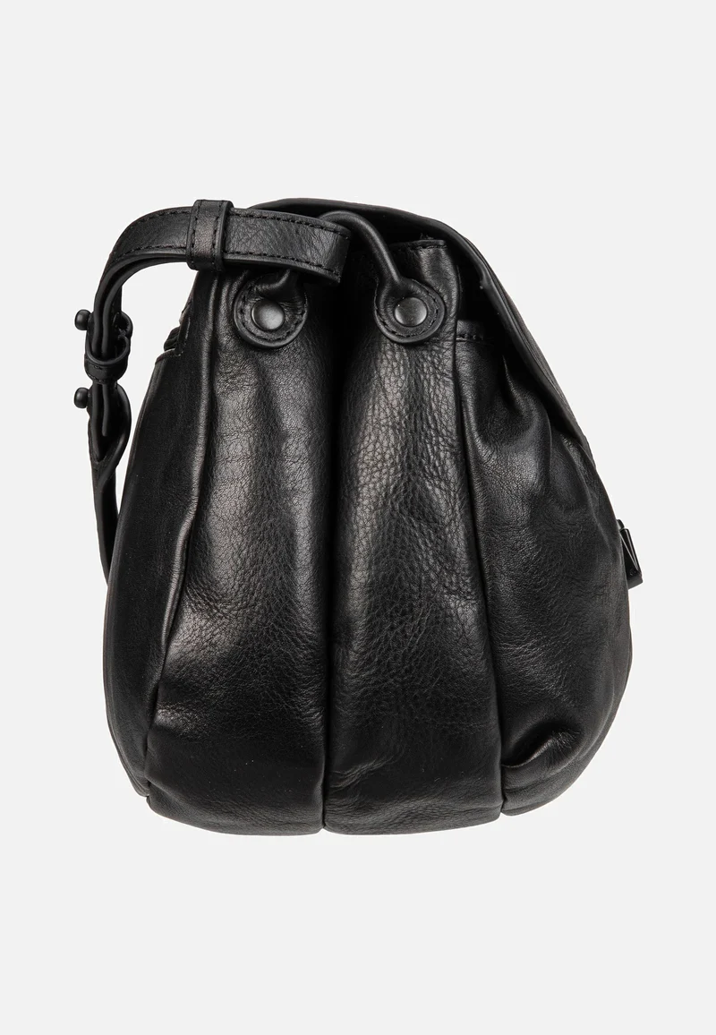 Mrs. Coconut Cake Black Smoke - Saddle Bag