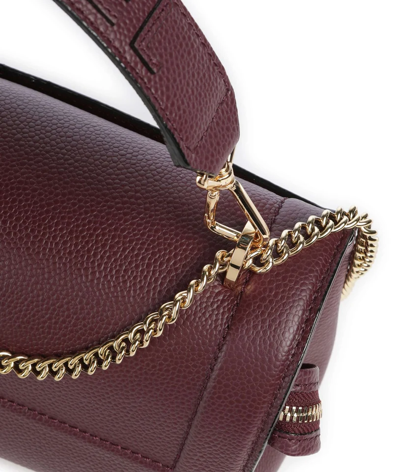 Lancel Ninon M Schultertasche cassis
