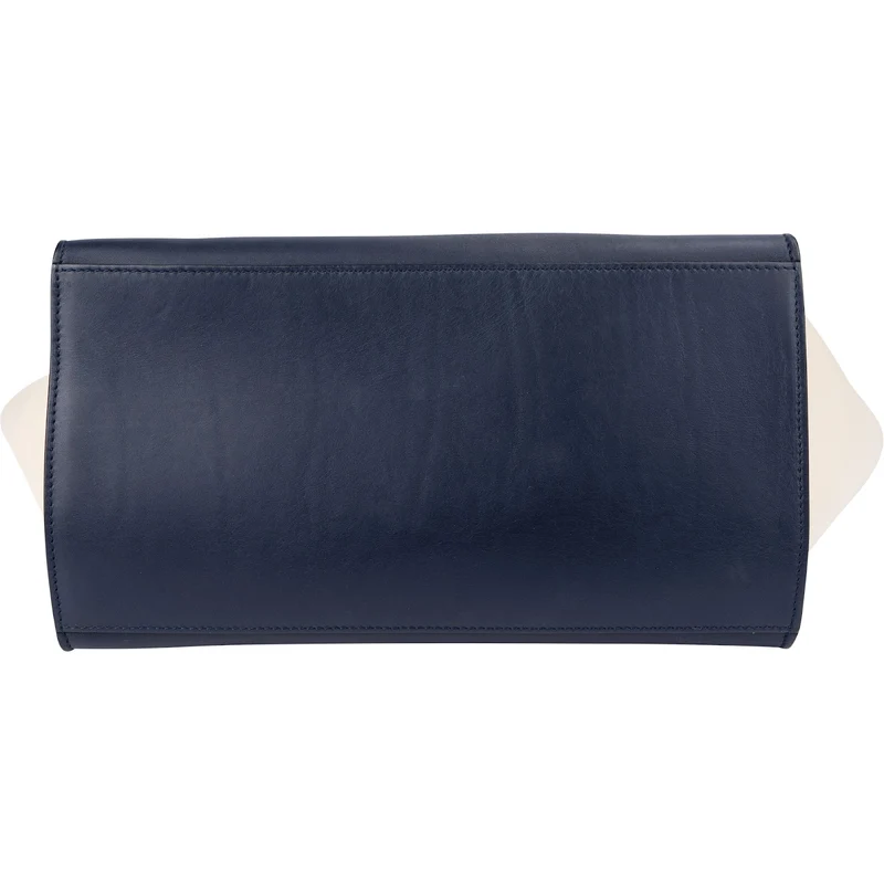 Céline Python Leather Tricolor Trapeze Handbag