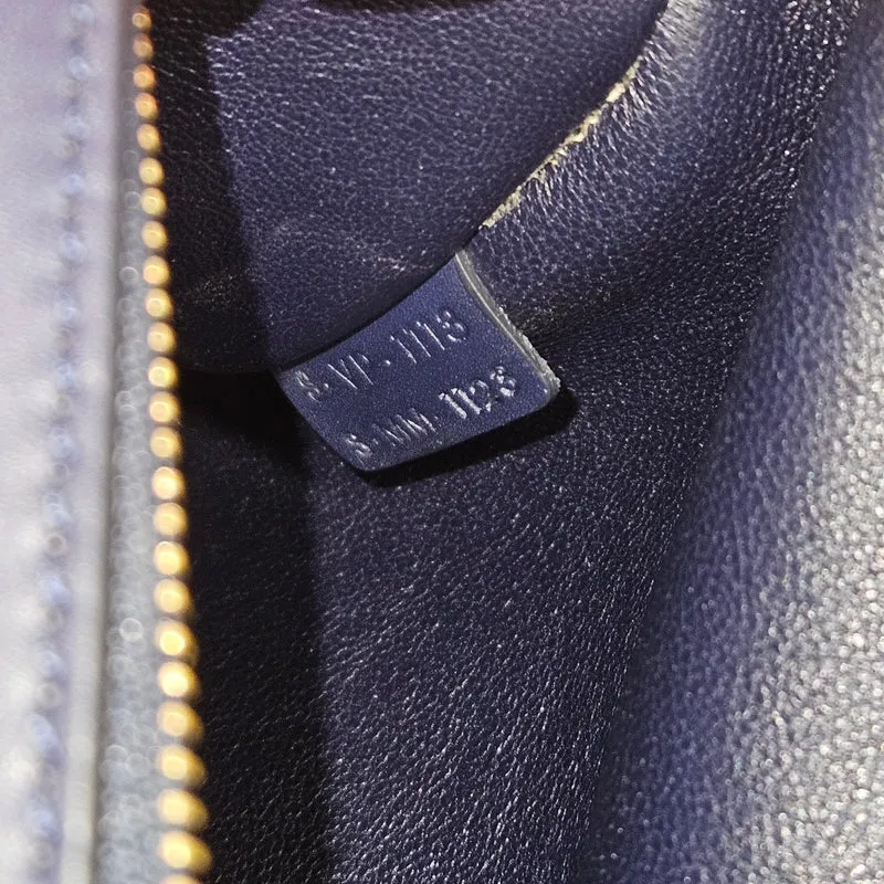 Céline Python Leather Tricolor Trapeze Handbag