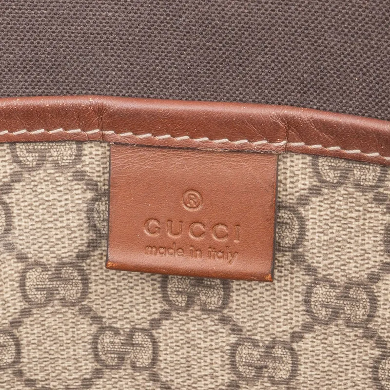 Gucci Monogram GG Supreme Web Tote Handbag