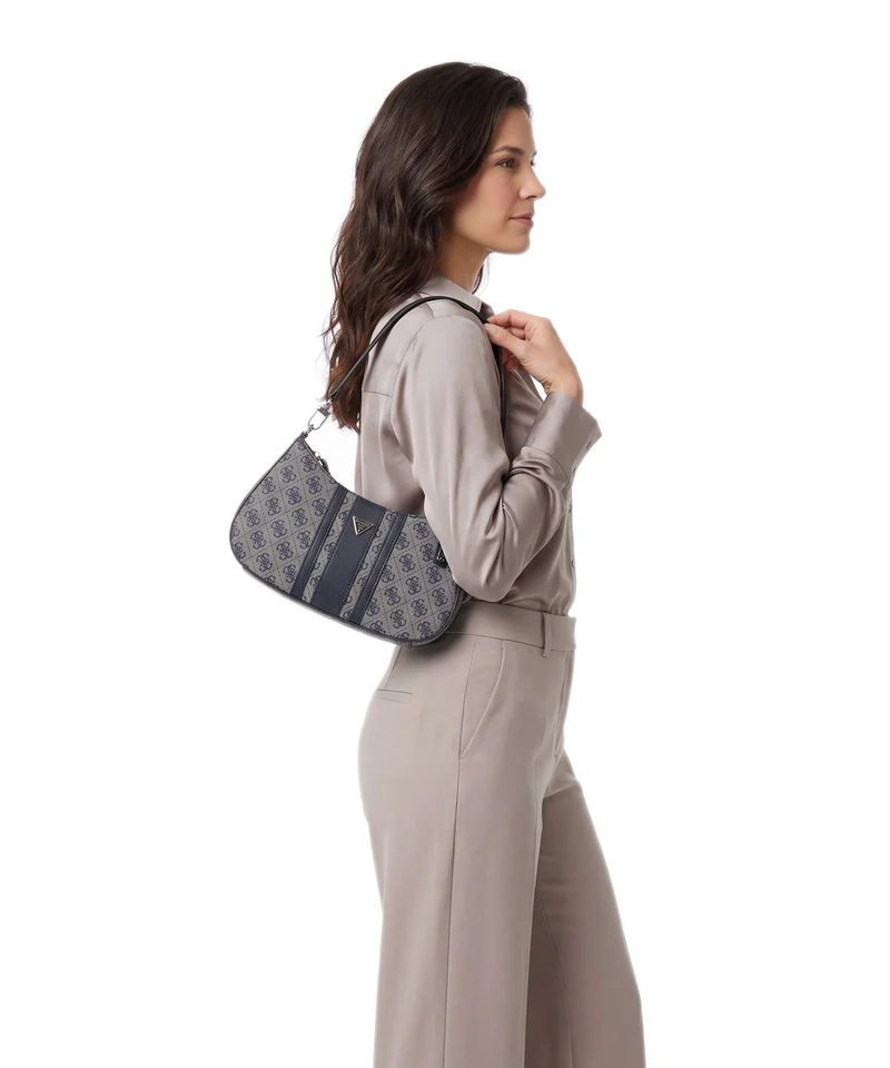 Guess Noelle II Schultertasche midnight logo