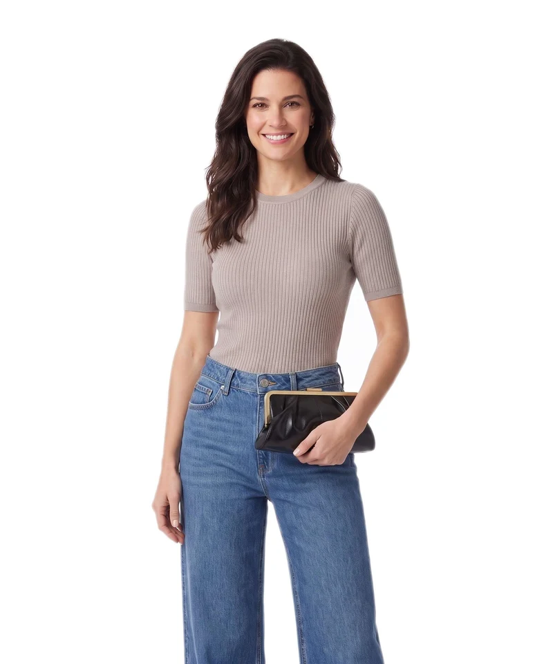 The Bridge Story Donna Clutch nero