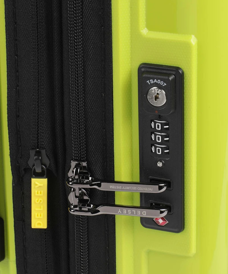 Delsey Paris Lutece Se Slim 4-Rollen Trolley lime