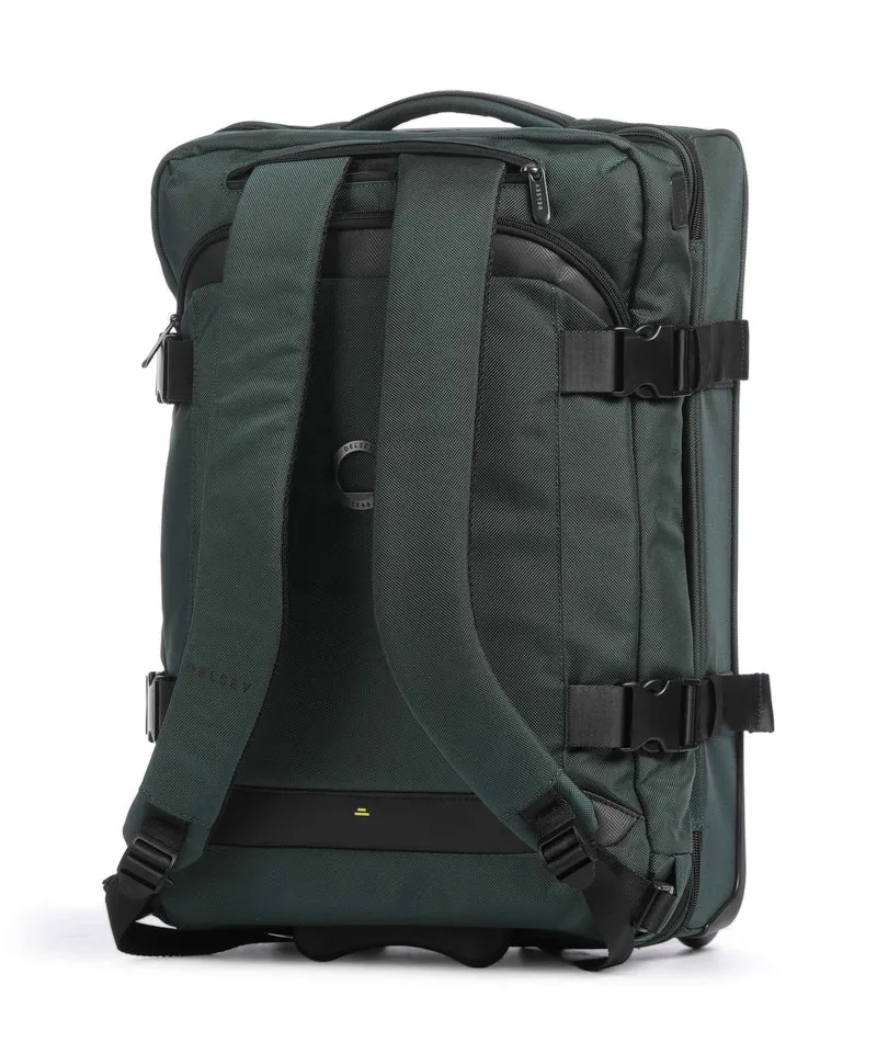 Delsey Paris DLC Pro Rucksack-Trolley olive