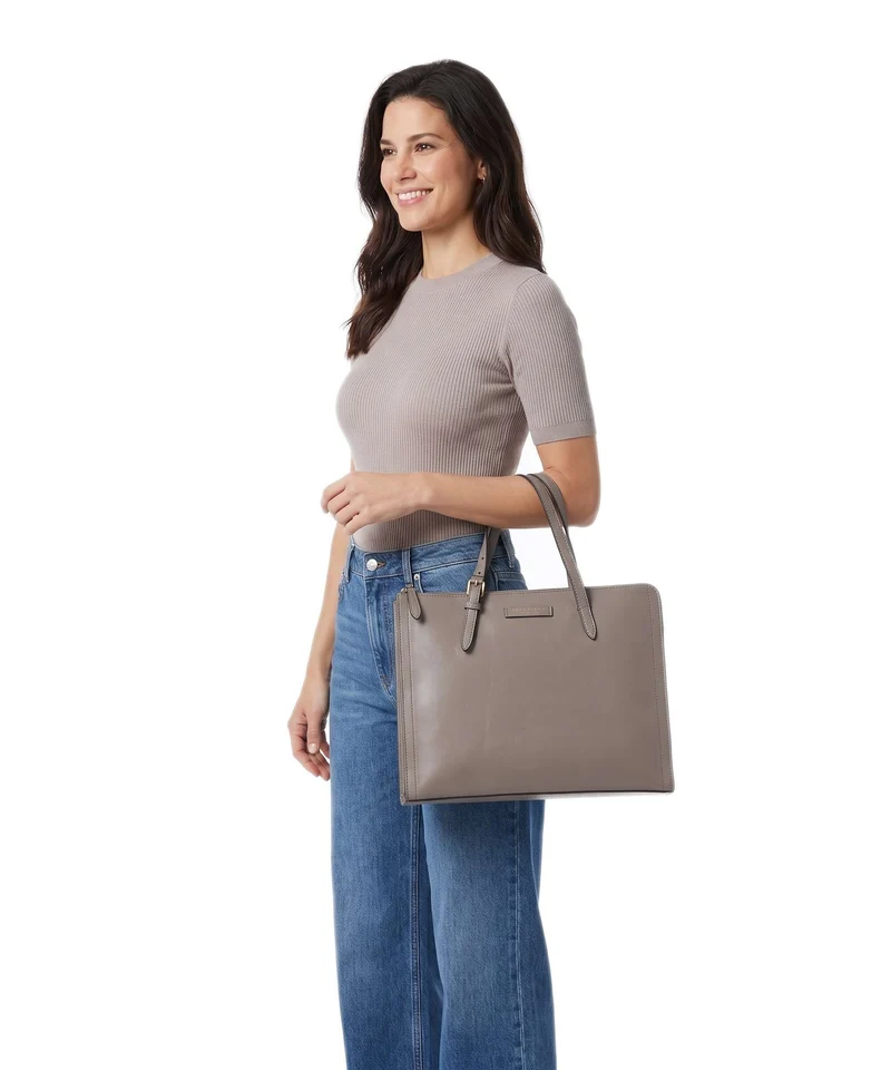 The Bridge Monica Laptoptasche greige