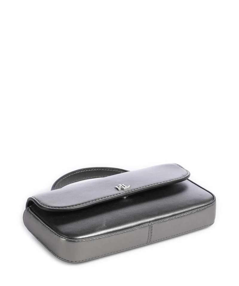 Lauren Ralph Lauren Marcy Large Umhängetasche dark pewter