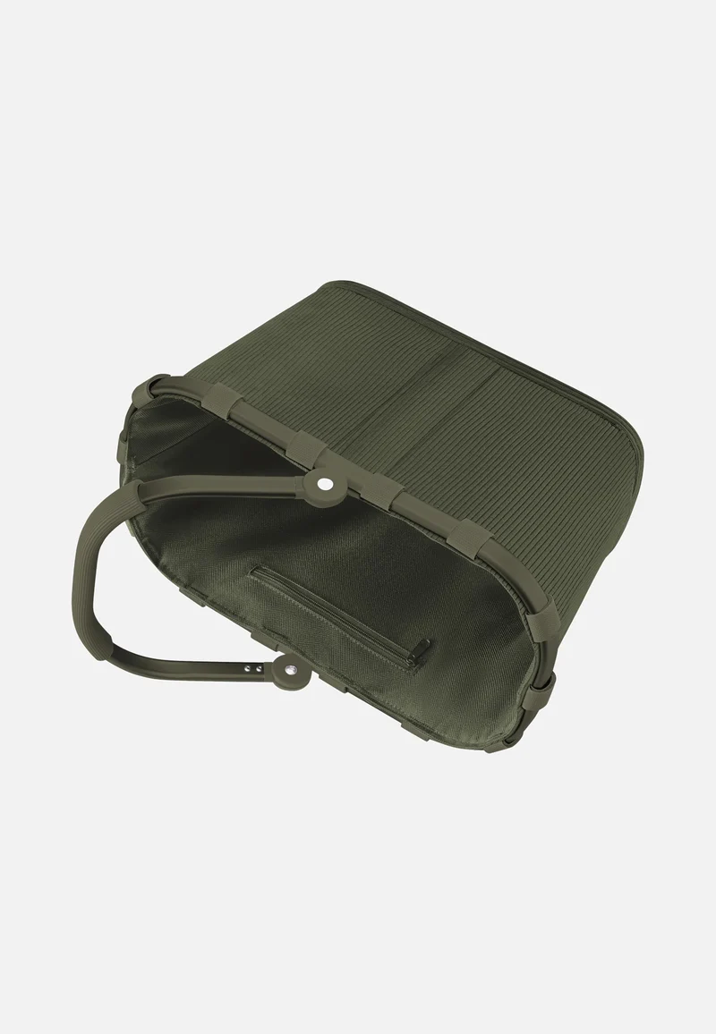 Carrybag XS Cord Dark Matcha - Einkaufskorb