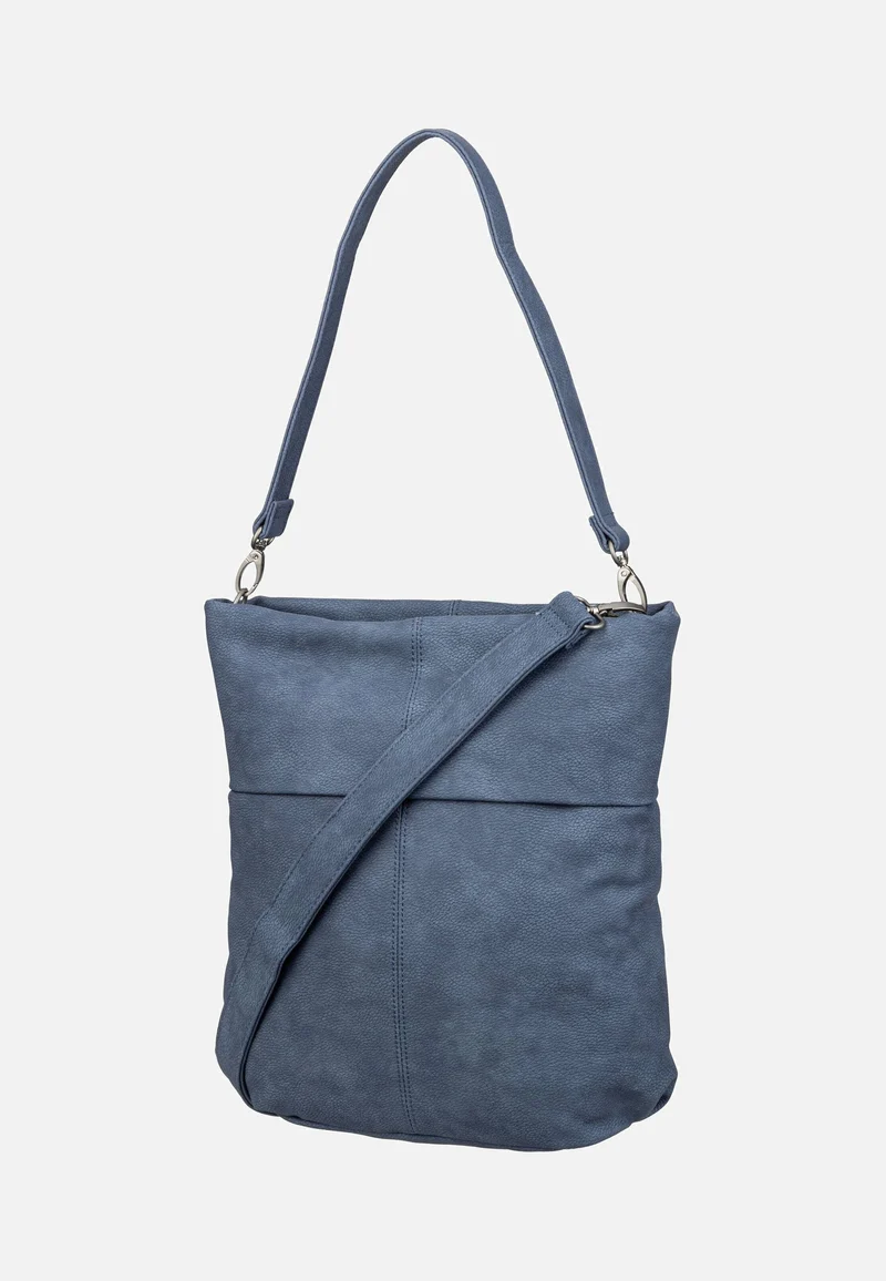 Mademoiselle M12 Nubuk/Sky - Hobo Bag