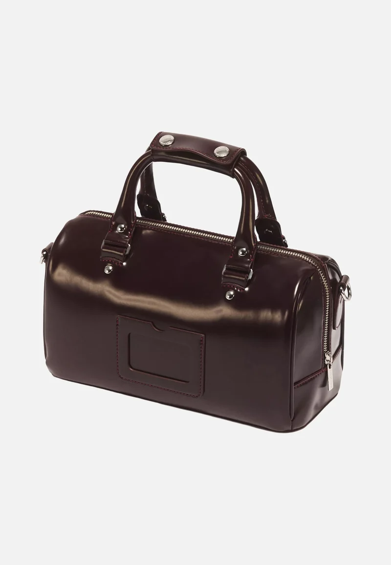 Top Handle Cherry Red Oxford Rub Off - Tasche