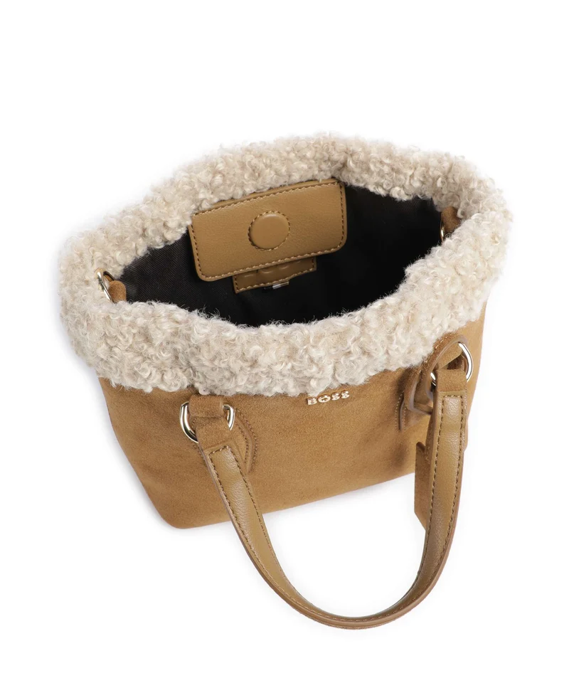 BOSS Sandy Mini Handtasche medium beige
