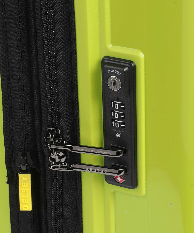 Delsey Paris Lutece Se 4-Rollen Trolley lime