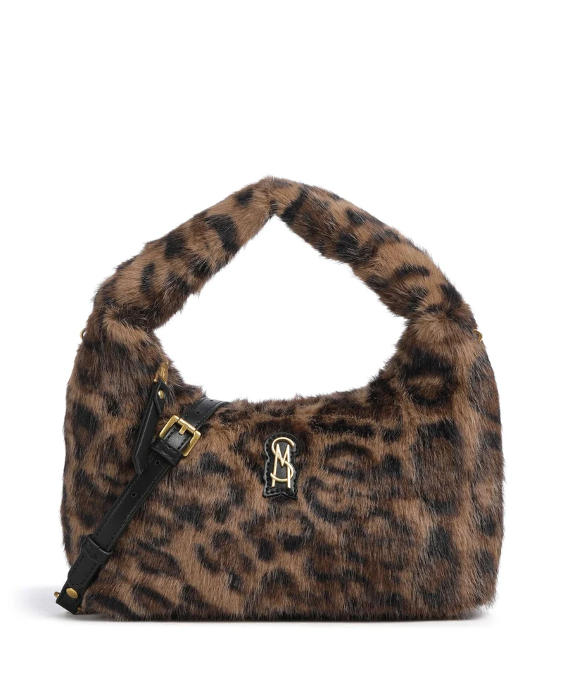 Steve Madden BFLUFFY Handtasche leopard
