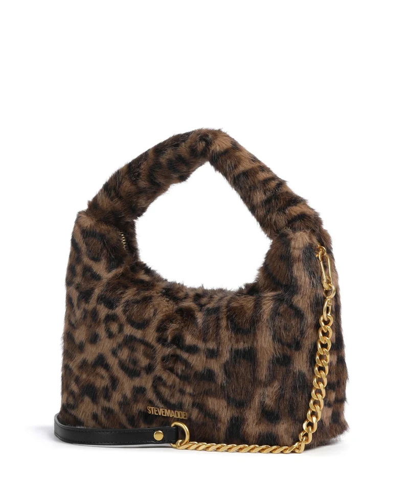 Steve Madden BFLUFFY Handtasche leopard