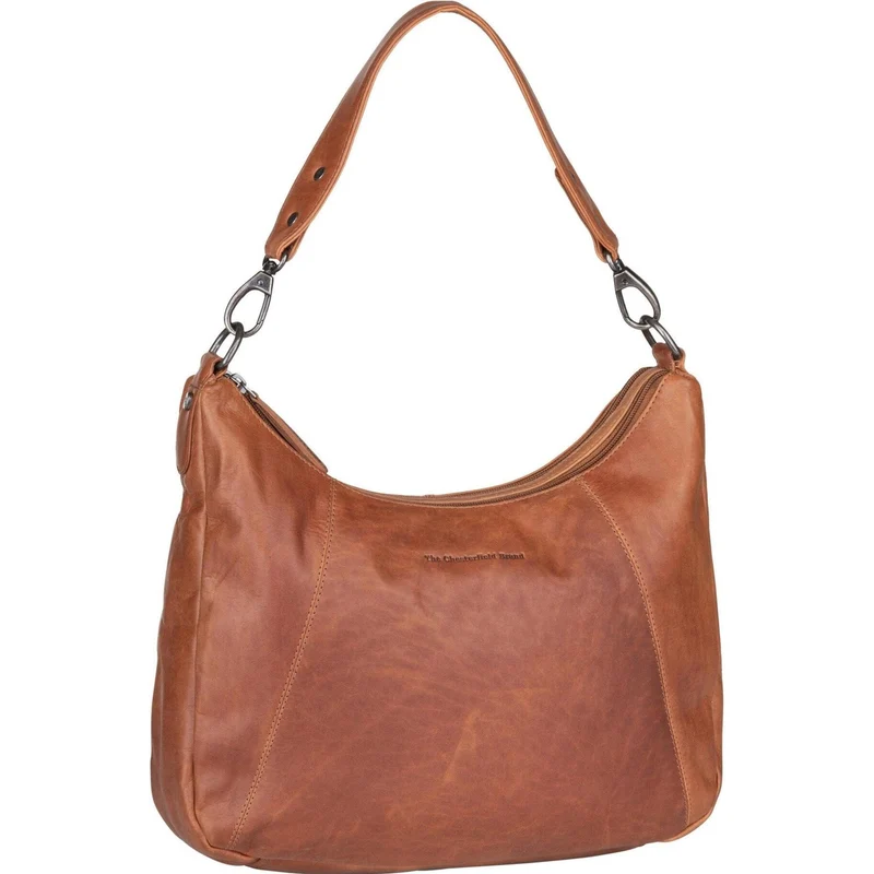 Beutel cognac glatte Rindleder