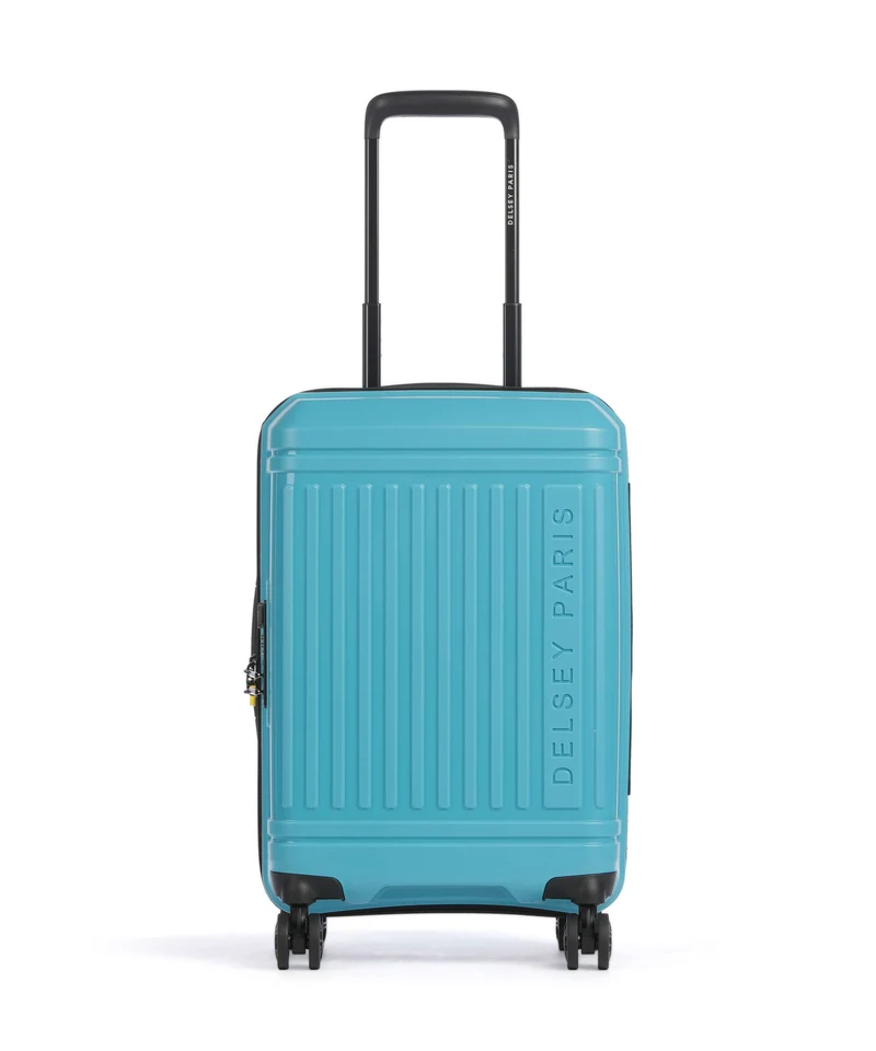 Delsey Paris Lutece Se 4-Rollen Trolley peacock
