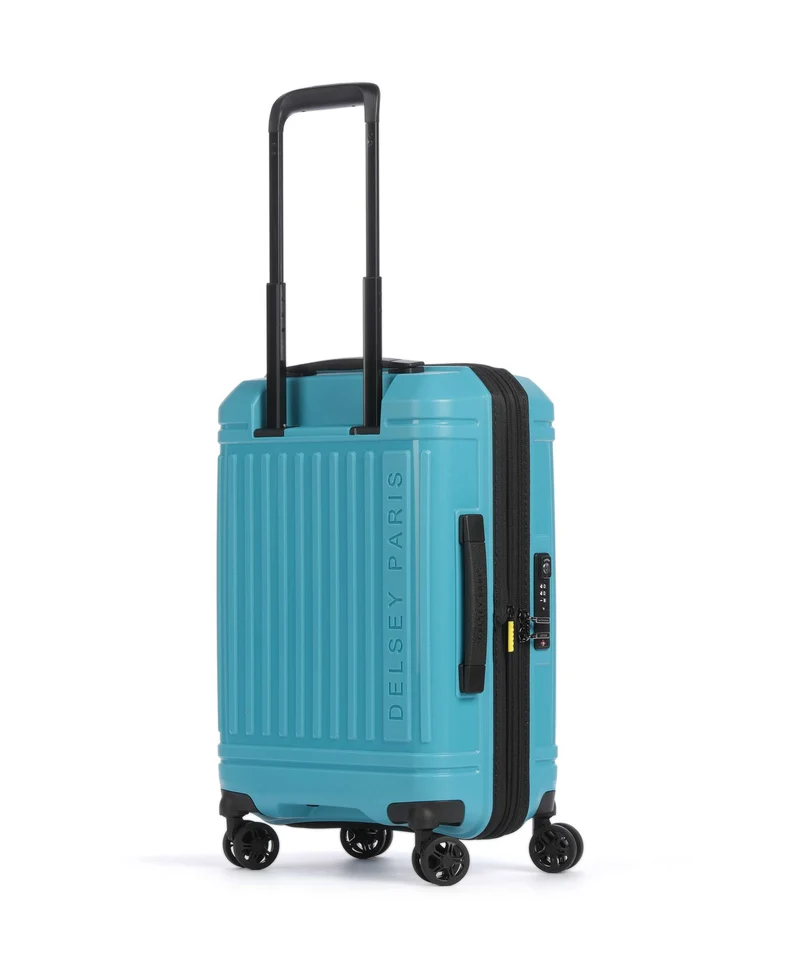 Delsey Paris Lutece Se 4-Rollen Trolley peacock