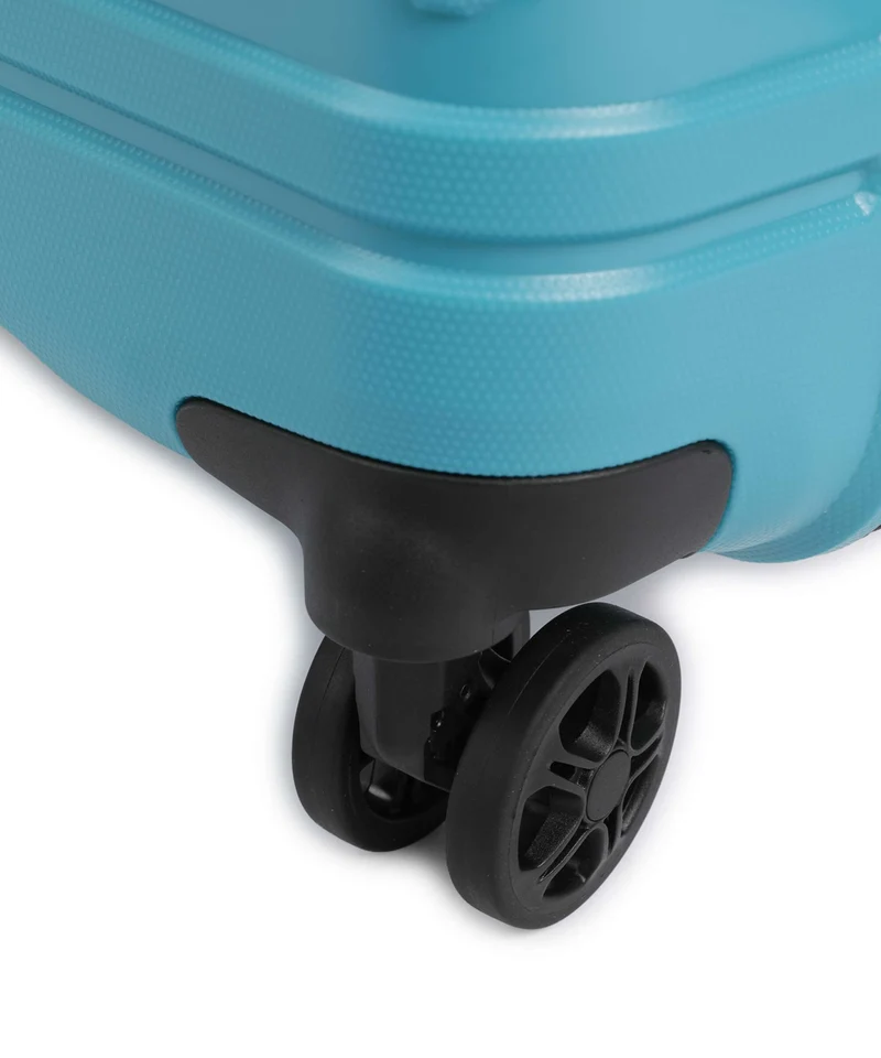 Delsey Paris Lutece Se 4-Rollen Trolley peacock