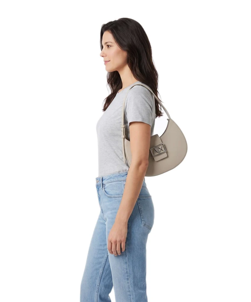 Armani Exchange Wonder Schultertasche script