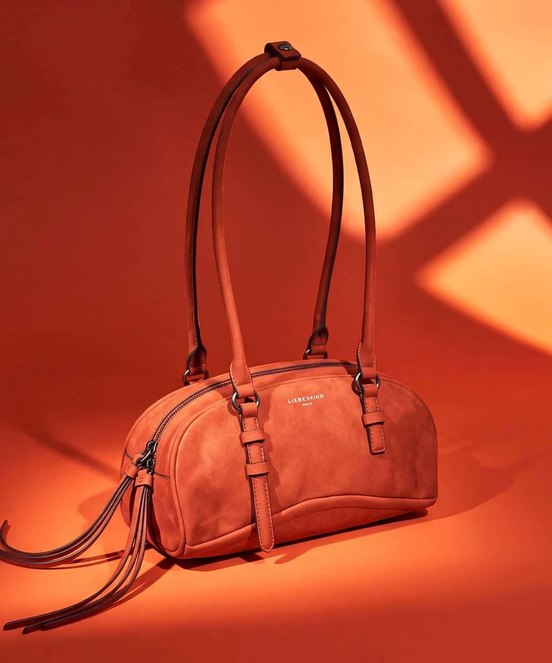 Liebeskind Capri Suede S Schultertasche red rock