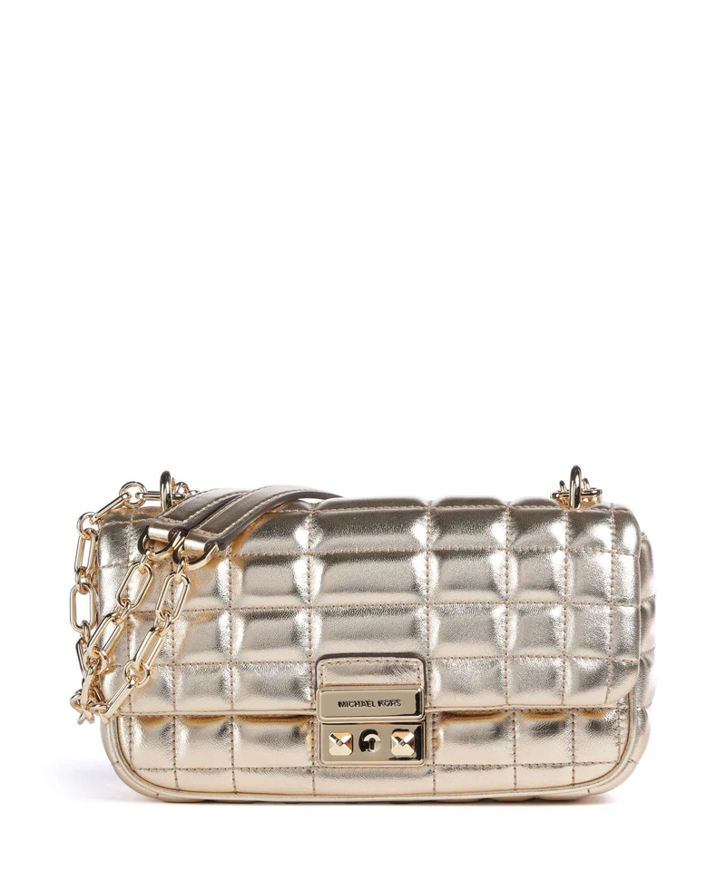 Michael Kors Tribeca Schultertasche pale gold