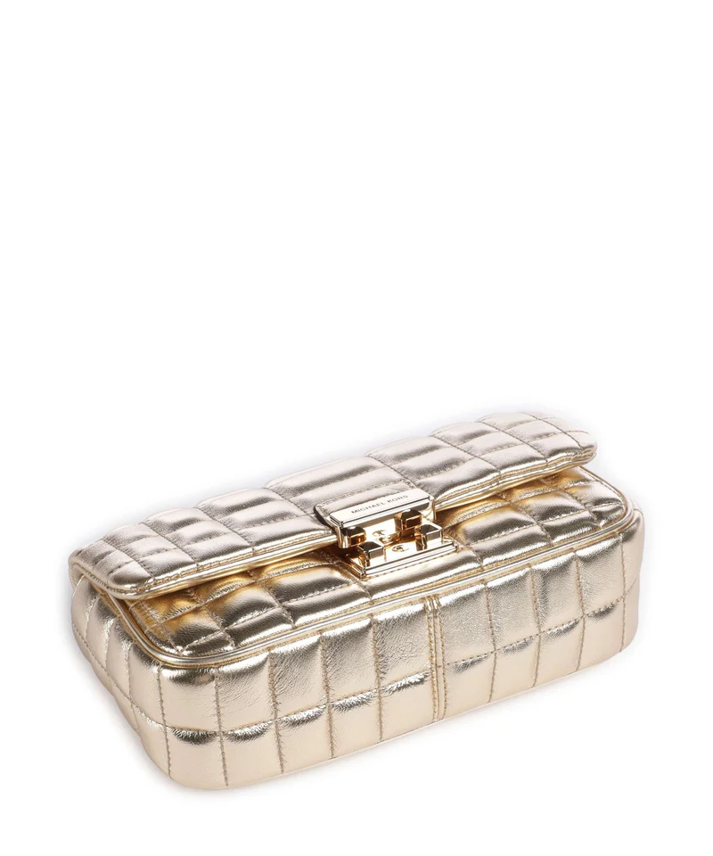 Michael Kors Tribeca Schultertasche pale gold