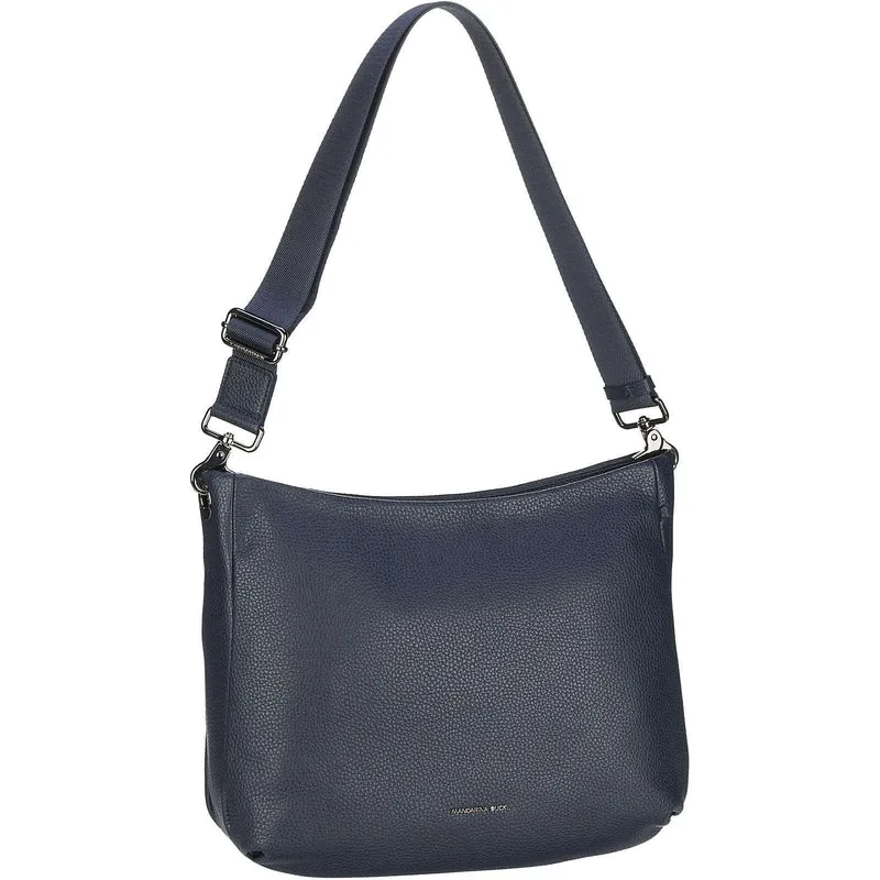 CROSSBAG dunkelblau Soft-Rindleder