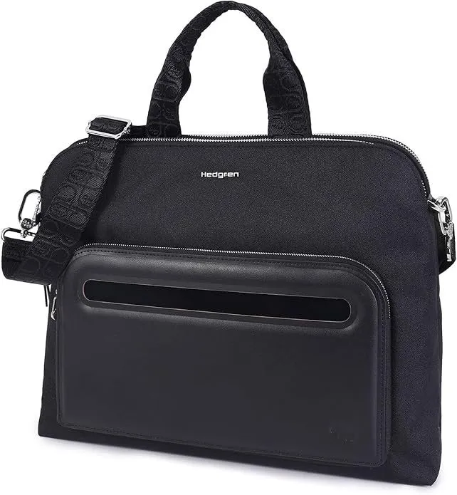 Aktentasche Fika Lungo RFID 14-15 Zoll Schwarz