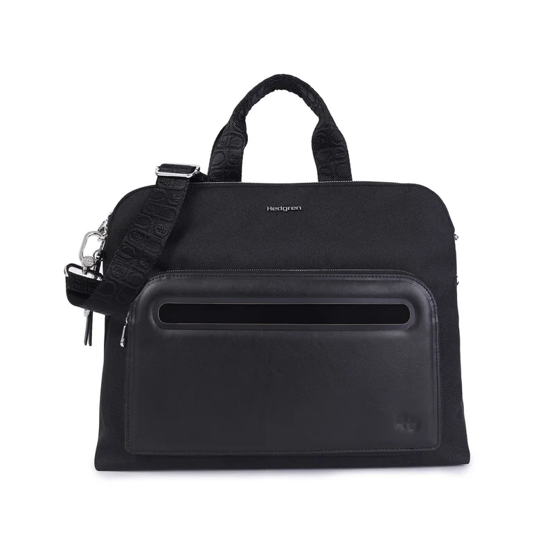 Aktentasche Fika Lungo RFID 14-15 Zoll Schwarz