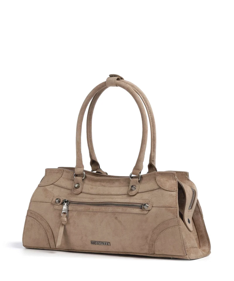 Steve Madden BRAVYN-S Schultertasche taupe
