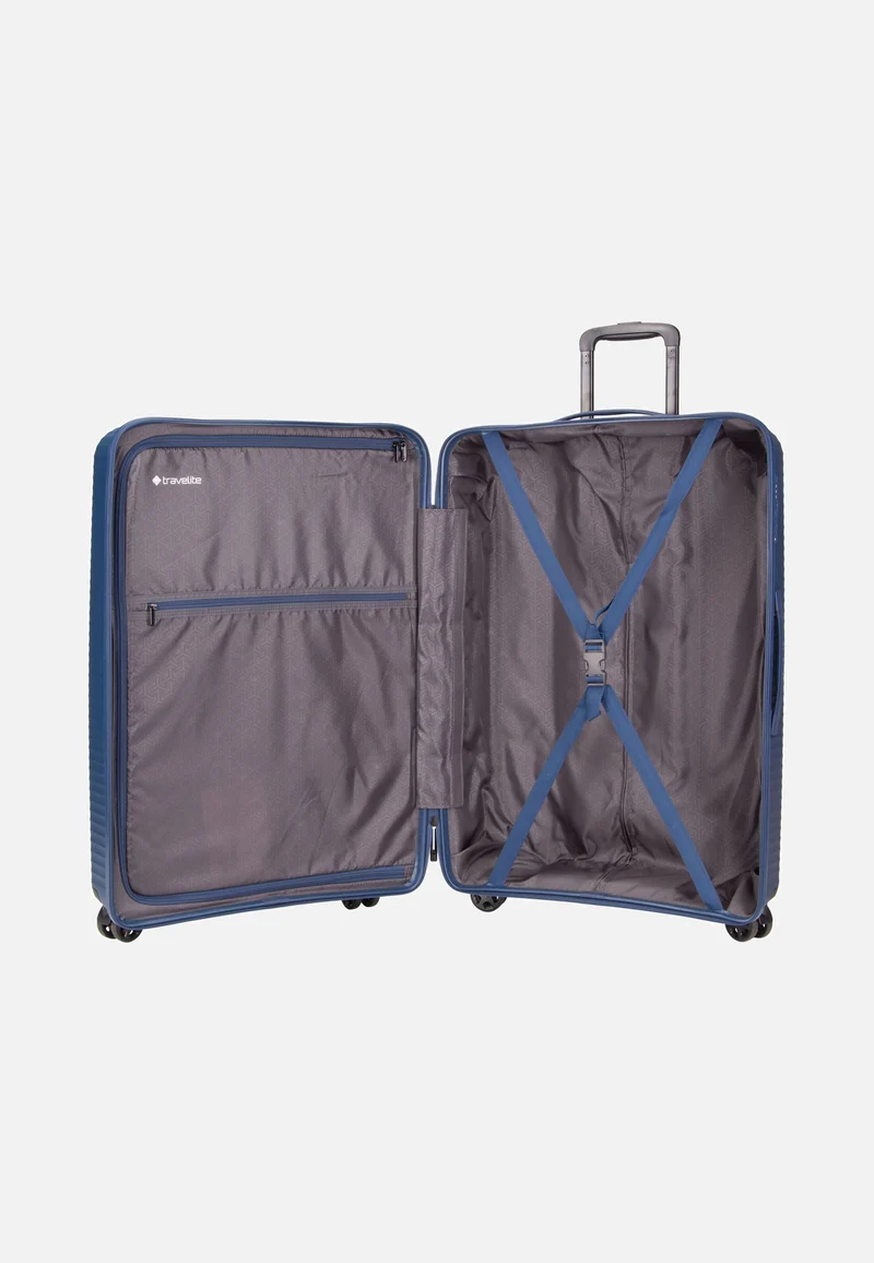 Air Stripe Trolley 4w L Navy - Koffer