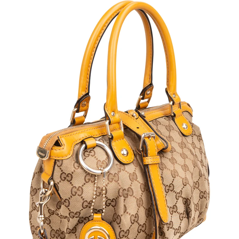 Gucci Monogram GG Canvas Sukey Handbag