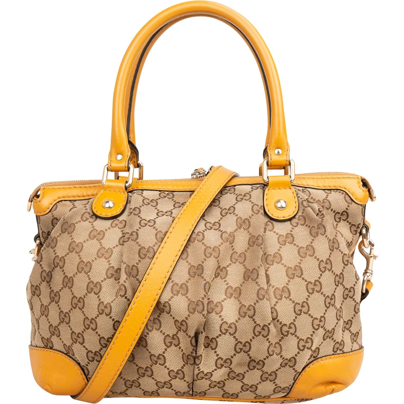 Gucci Monogram GG Canvas Sukey Handbag