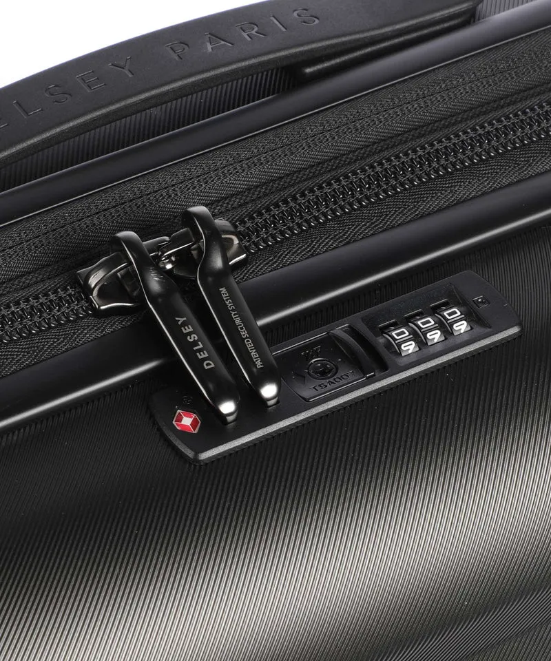 Delsey Paris Comete 4 Slim 4-Rollen Trolley black