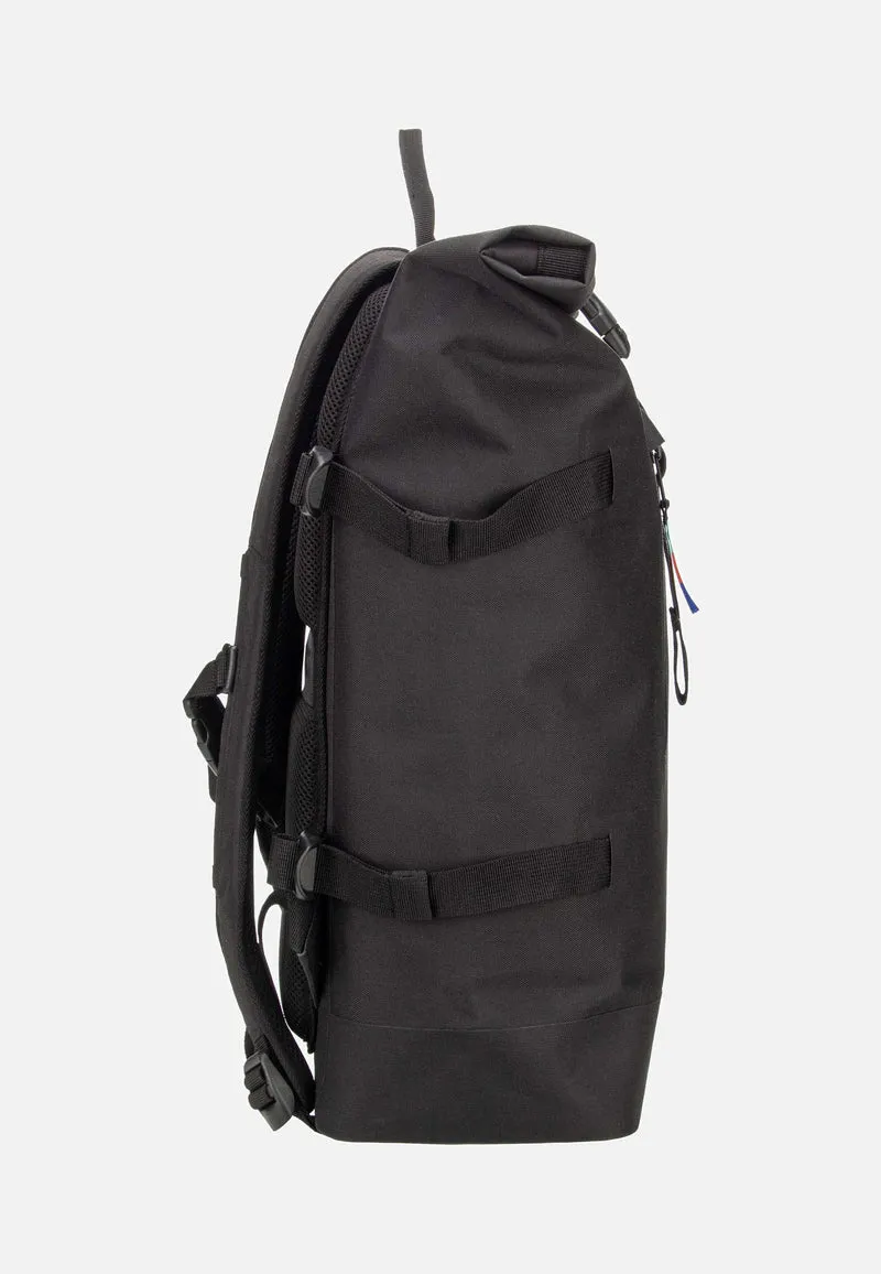 Rolltop 2.0 Black - Rolltop Rucksack