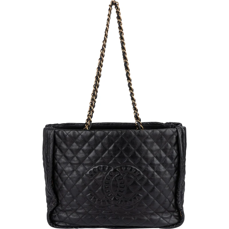 Chanel Quilted Calfskin CC Istanbul Shoulder Bag