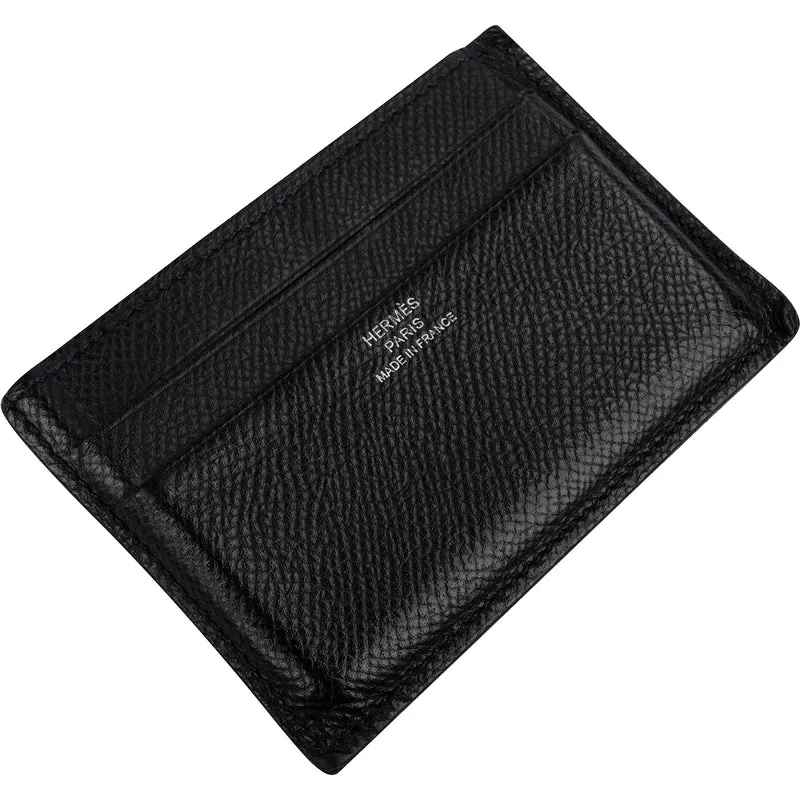 Hermès Epsom Leather City Card Holder Wallet