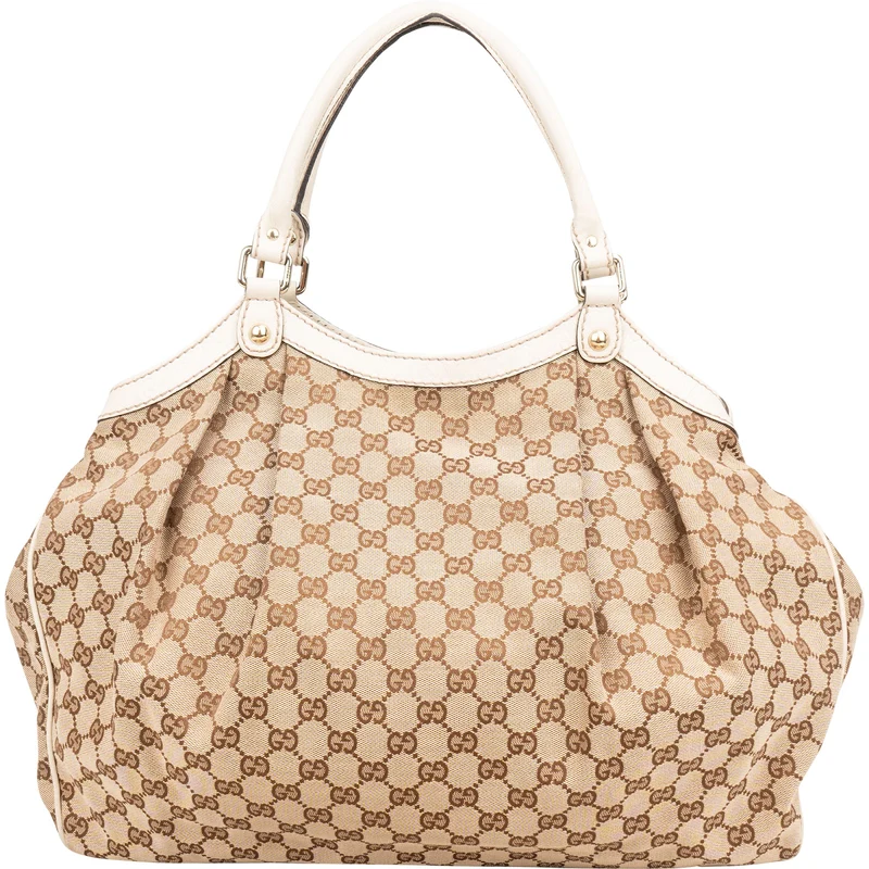 Gucci Monogram GG Sukey Large Hobo Shoulder Bag