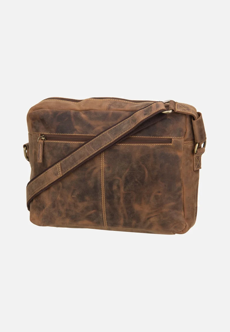 Vintage 1653 Reporter Bag Sattelbraun - Crossbody Bag