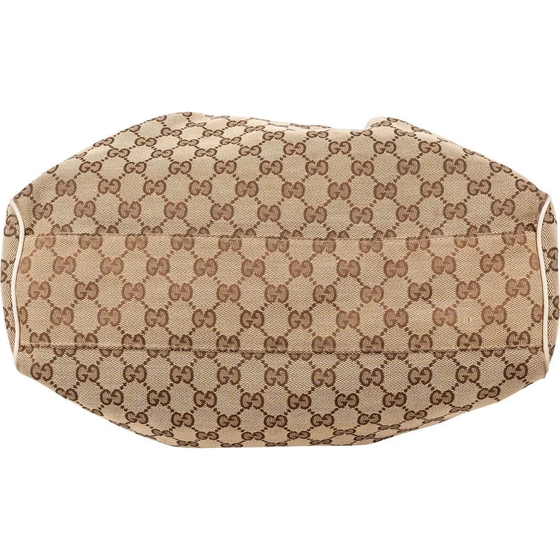 Gucci Monogram GG Canvas Sukey Tote Handbag