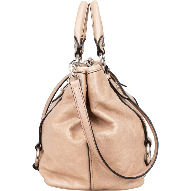 Miu Miu Vitello Lux City Handbag