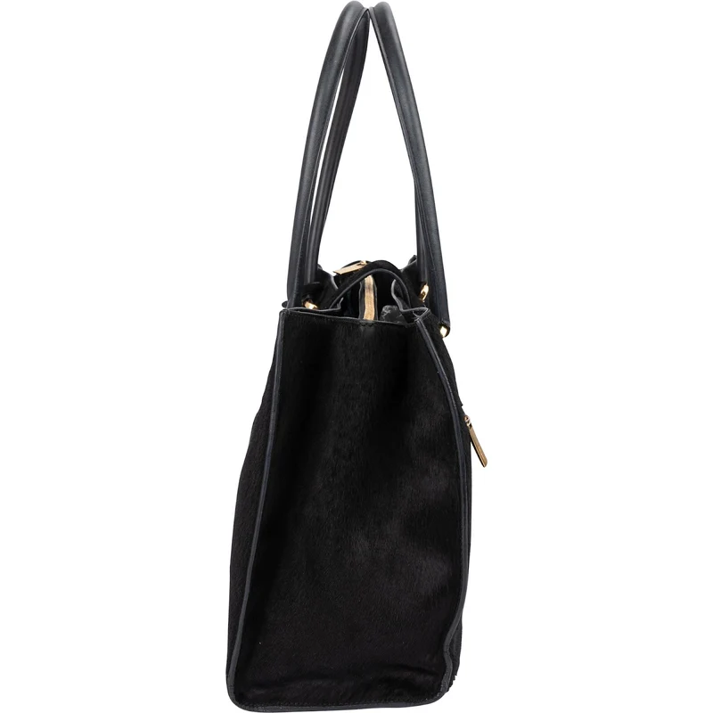 Salvatore Ferragamo Pony Hair Gancini Tote Handbag