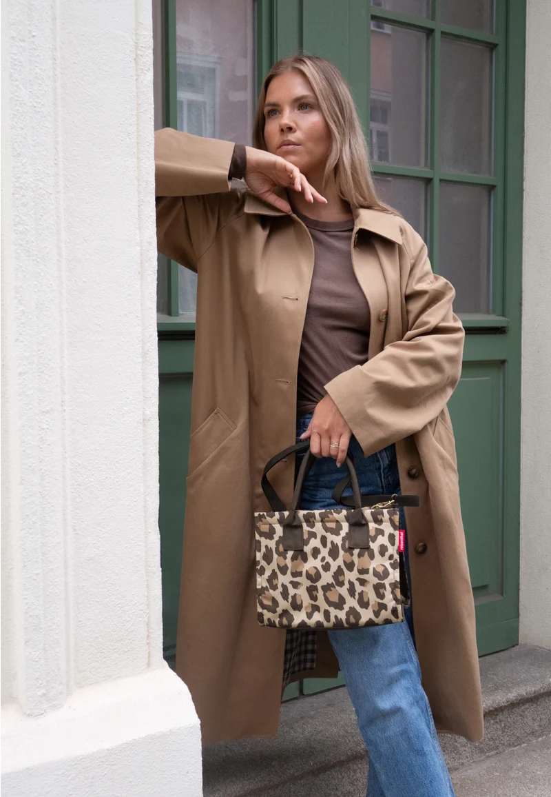 Daily Shopper XS Leo Macchiato - Tote Bag