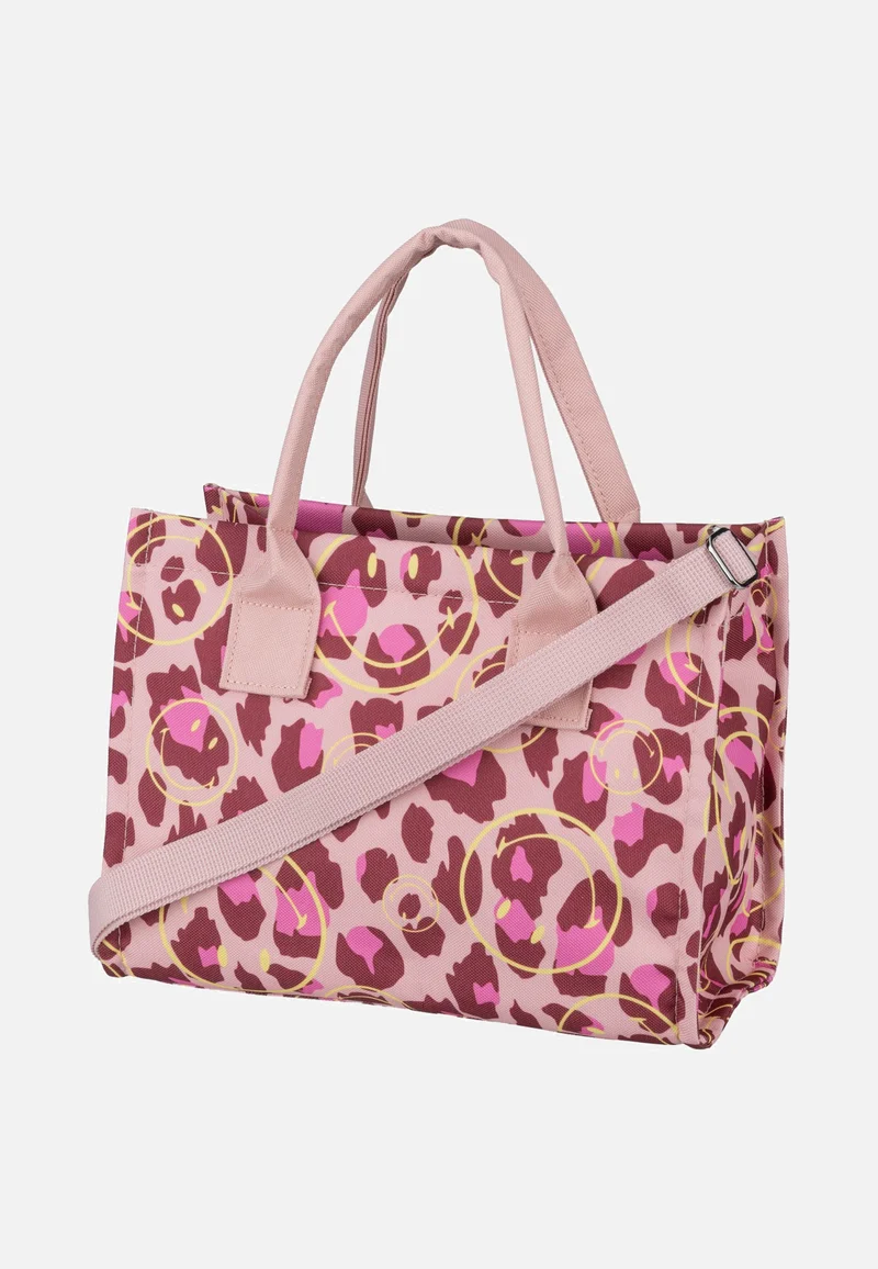 Daily Shopper XS Smiley® Leo Blush - Tote Bag