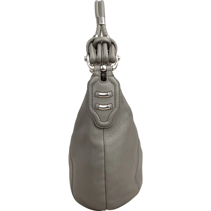 Gucci Pebbled Leather Horsebit Hobo Shoulder Bag