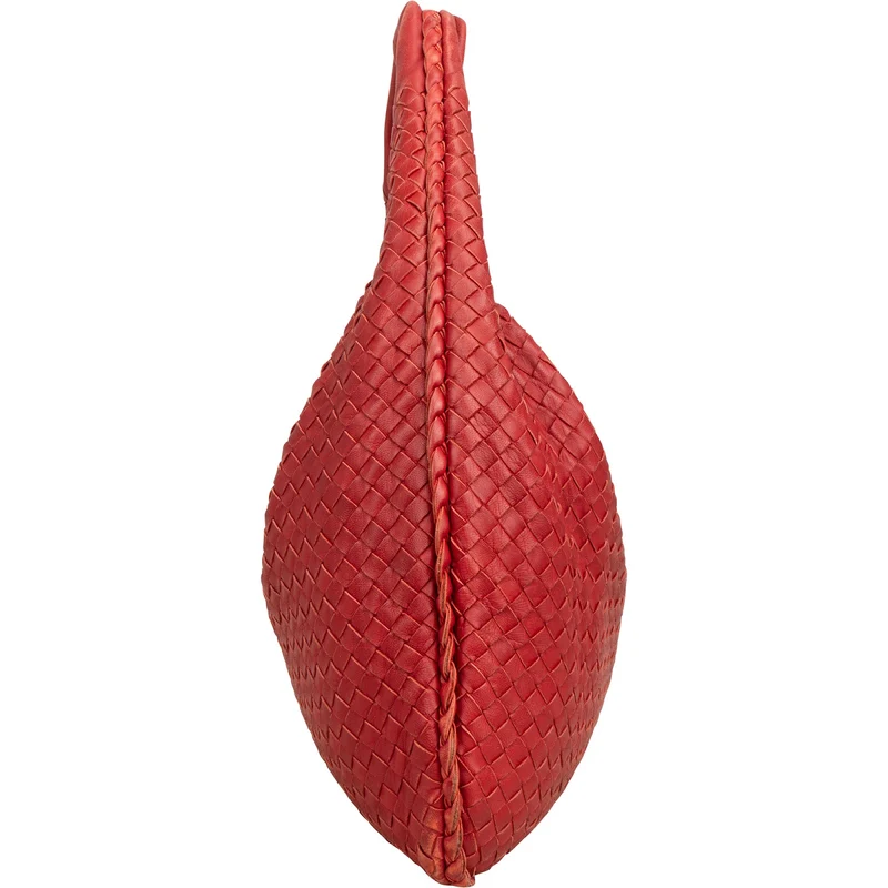 Bottega Intrecciato Nappa Veneta Leather Belly Hobo Shoulder Bag